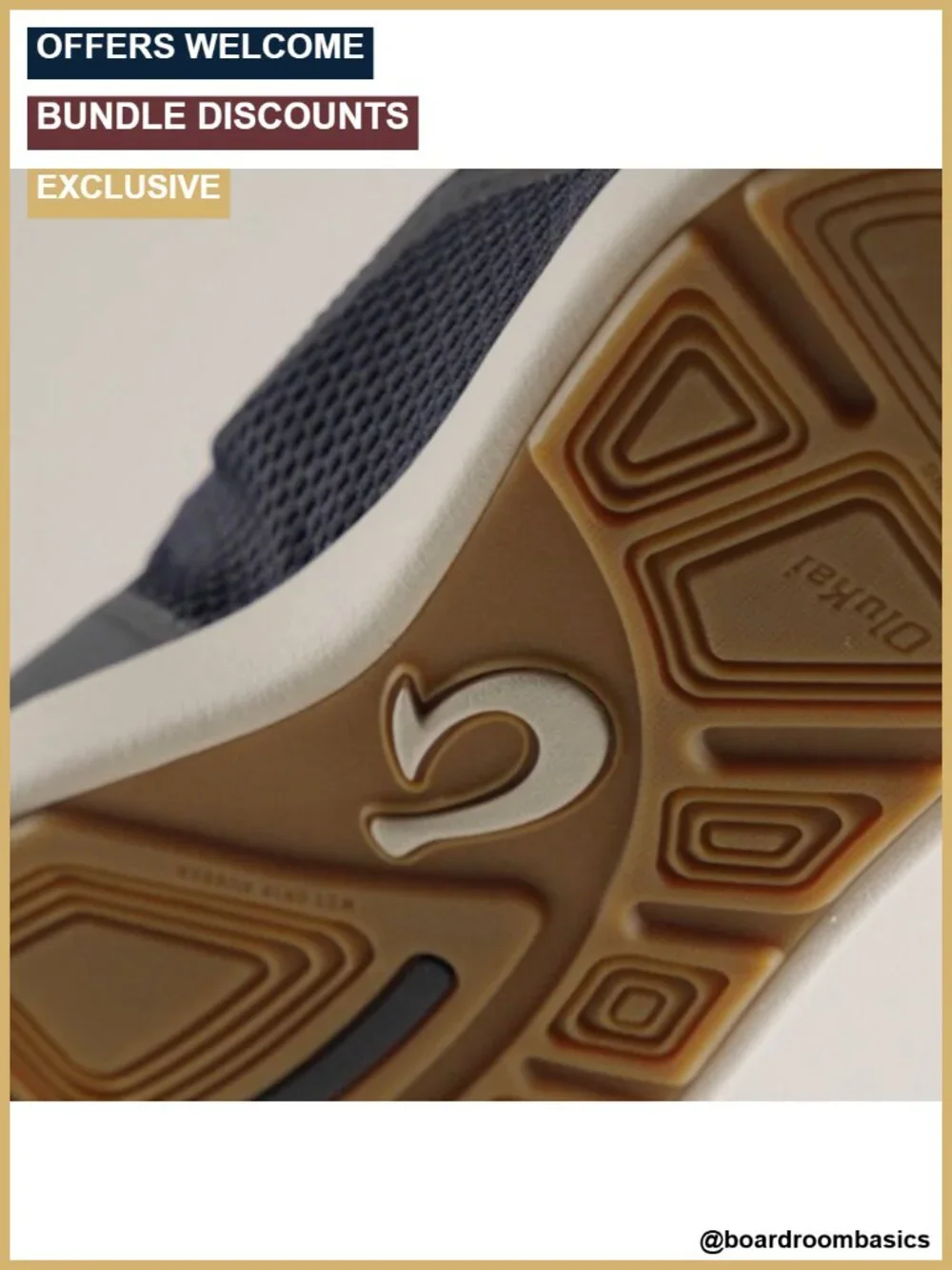 OluKai Moku Slip-On Men's Boat Shoes, Enhanced Grip & Traction